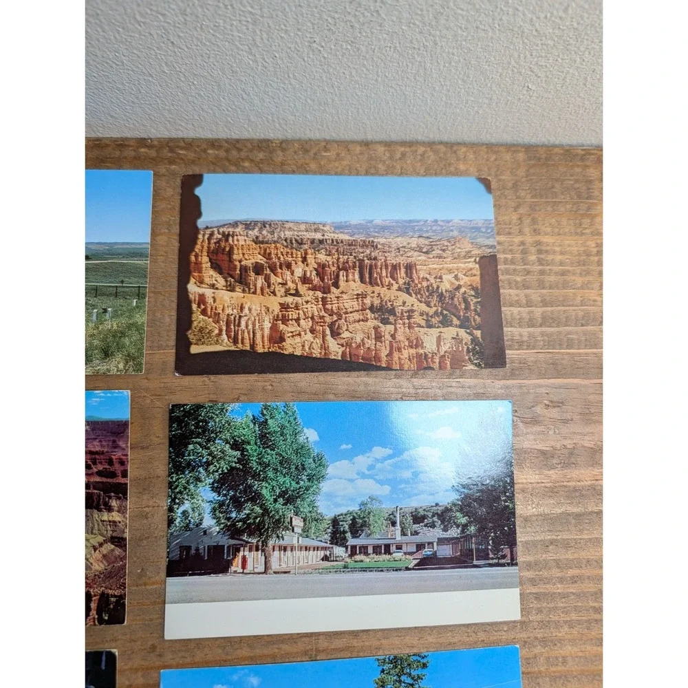 Vintage 1960s National Park Postcard Lot 8pc Bryce Grand Canyon Utah Arizona CO